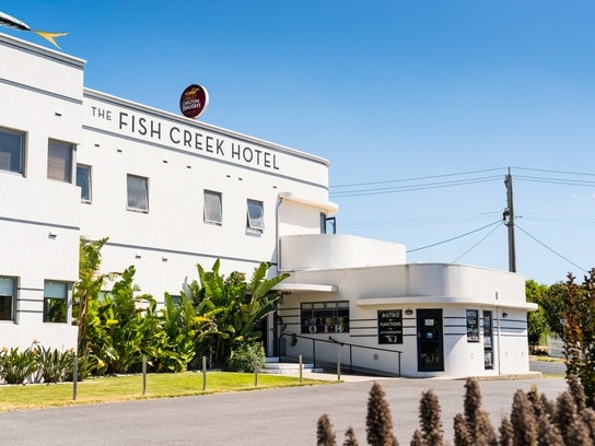 The Fish Creek pub on the Great Southern Rail Trail