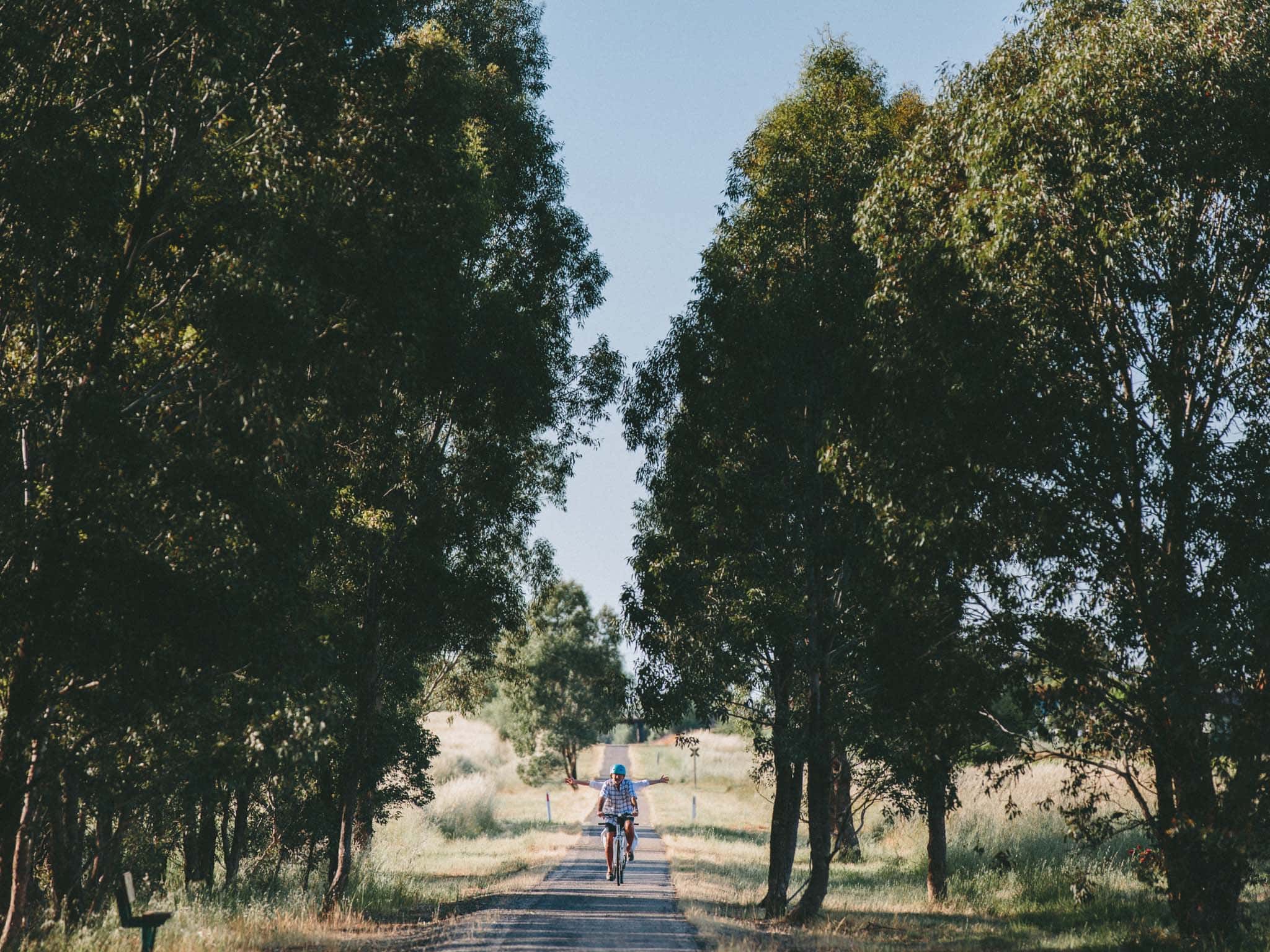 Cycling in north east Victoria