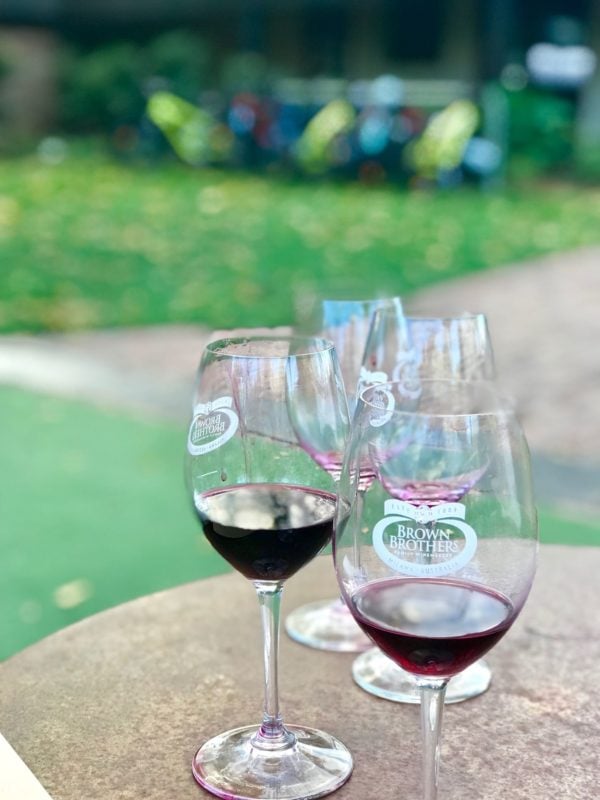 Wine Tasting on the Murray to Mountains Rail Trail