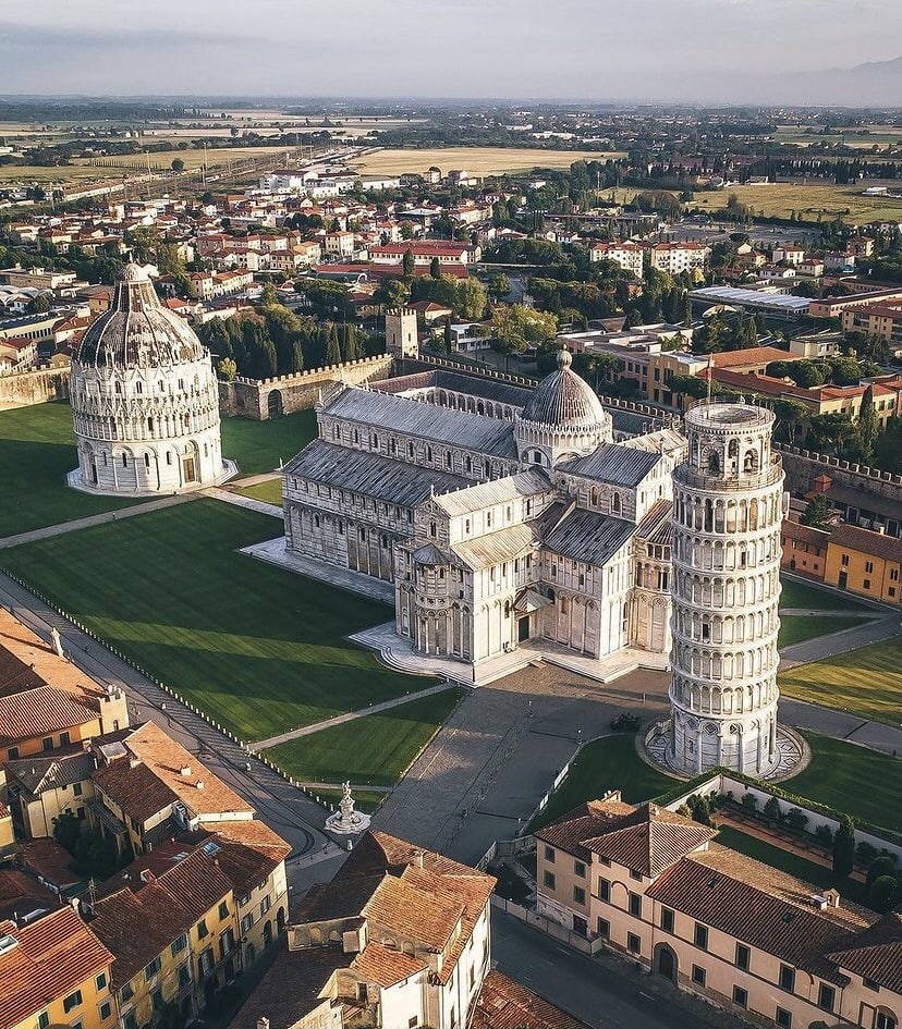 Pisa on a tuscany cycling tour