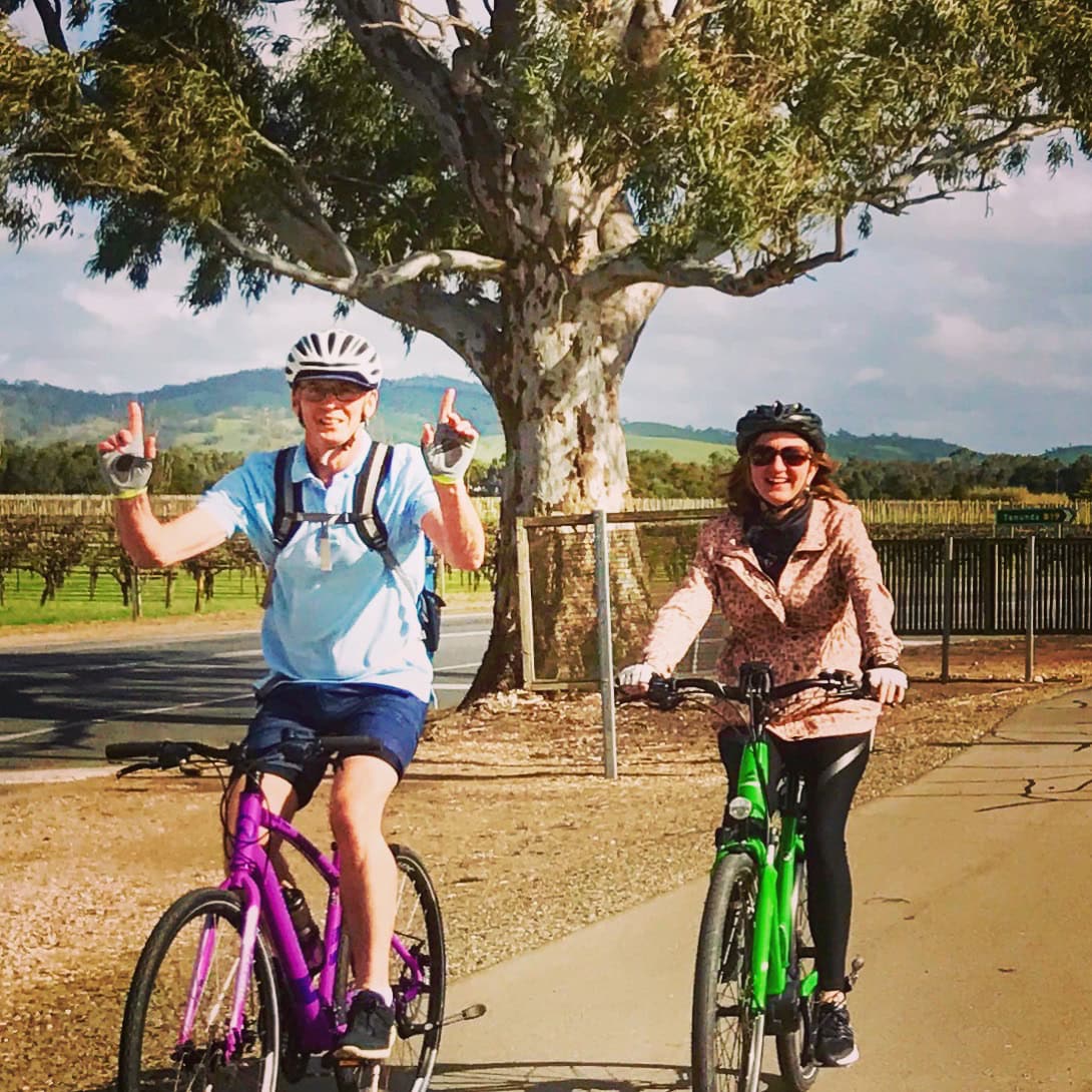 Cycling the Barossa Trail in South Australia