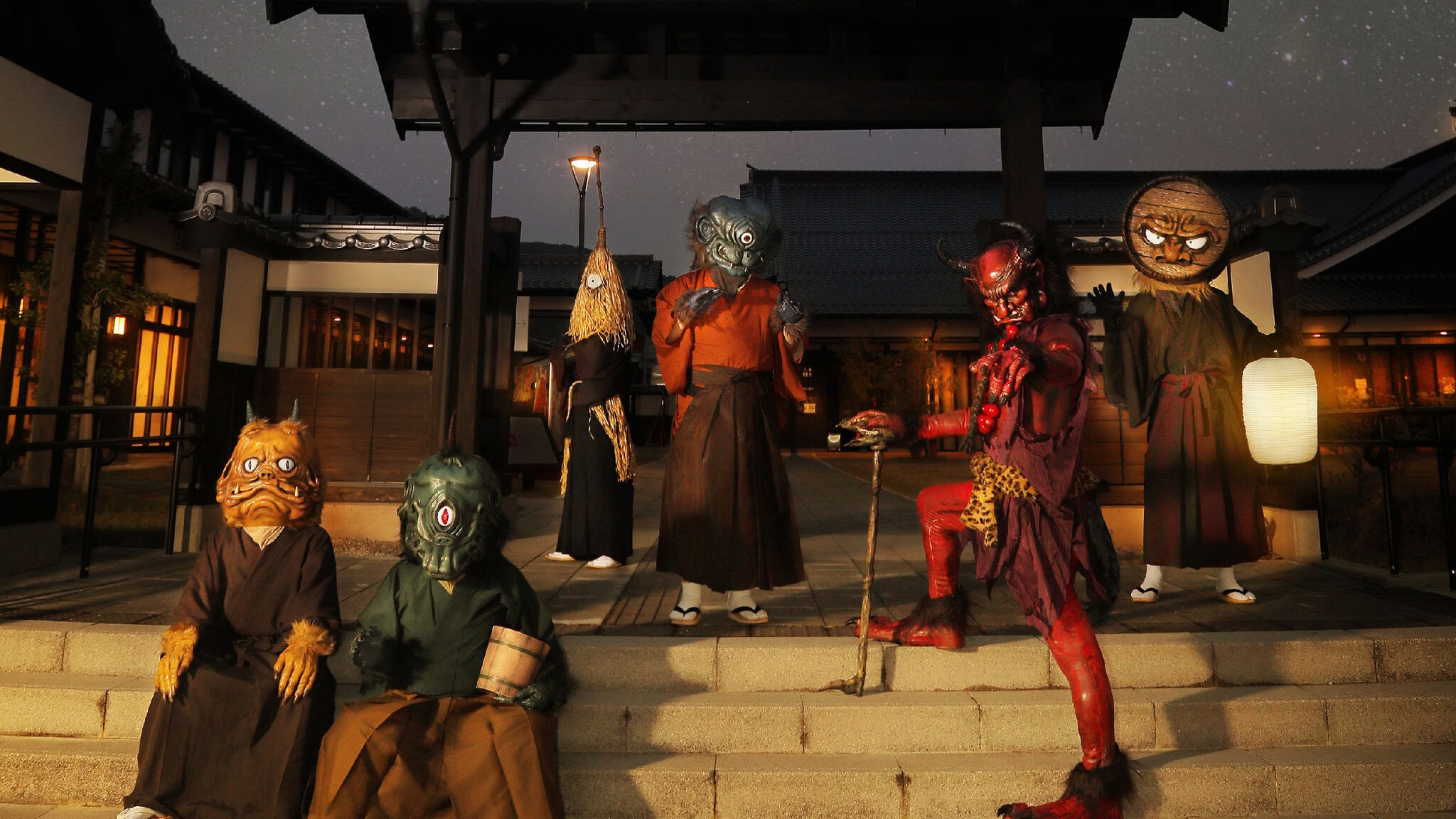 yokai museum hiroshima cycling tour japan