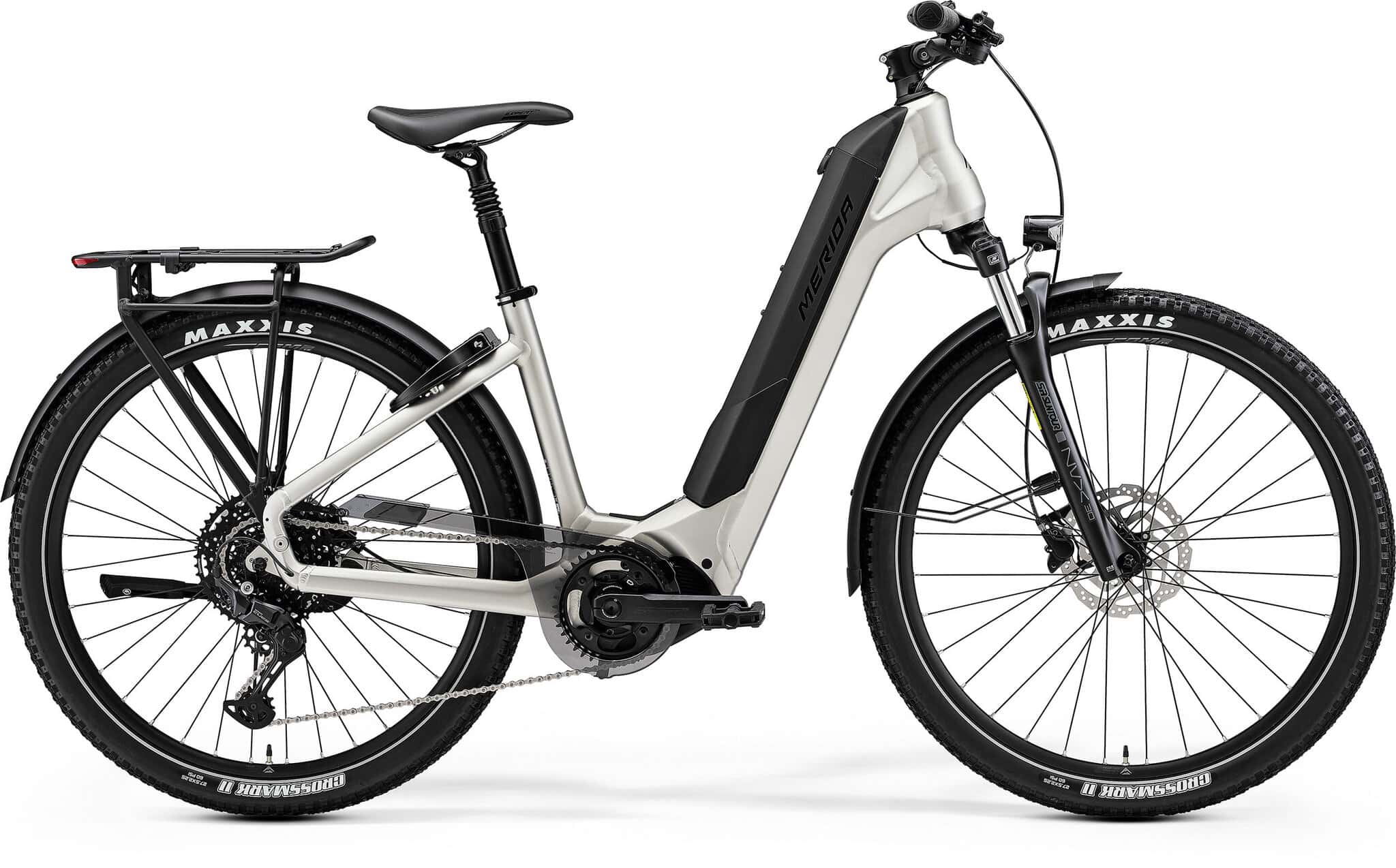 merida espresso cc 575 ebike used on Tasmania cycling tours